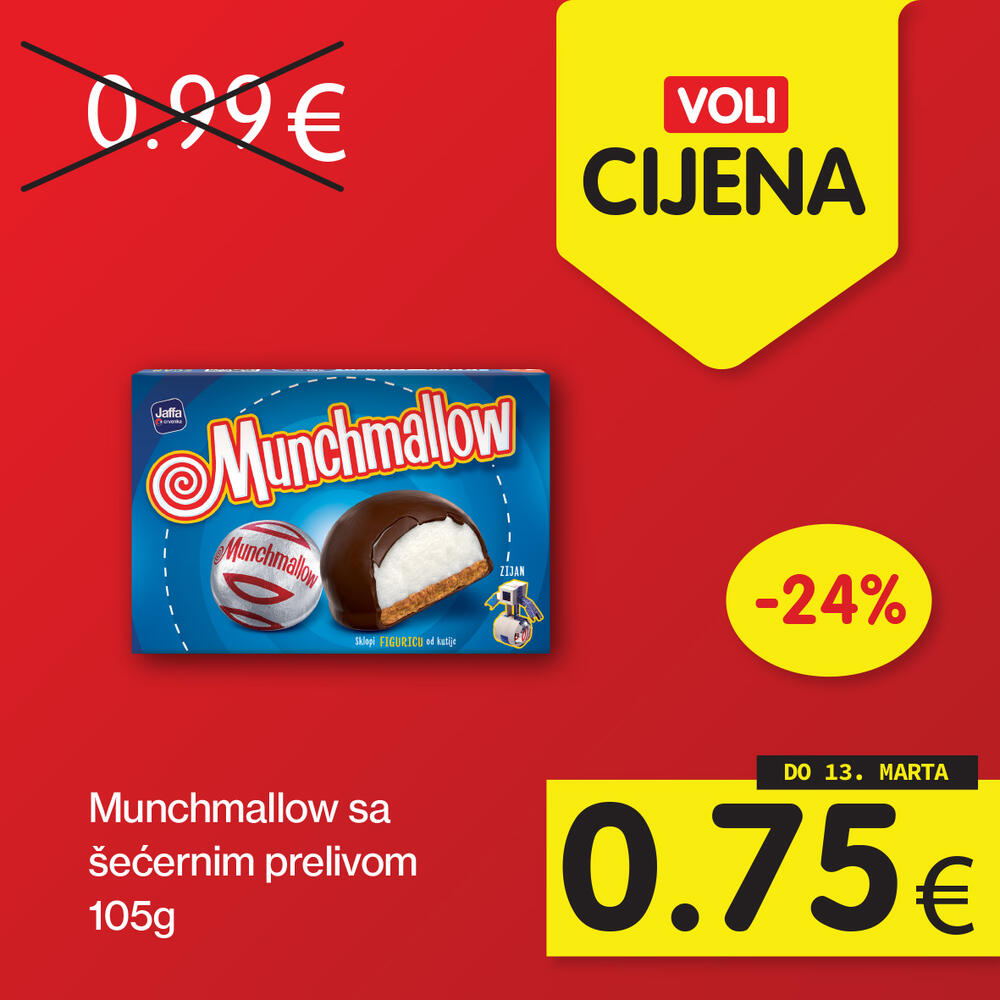 <p>Kada je riječ o najpovoljnijoj kupovini, izbor je lak- svratite do obližnjeg Voli ili Naš diskont marketa i odaberite proizvode po Voli cijenama.</p>