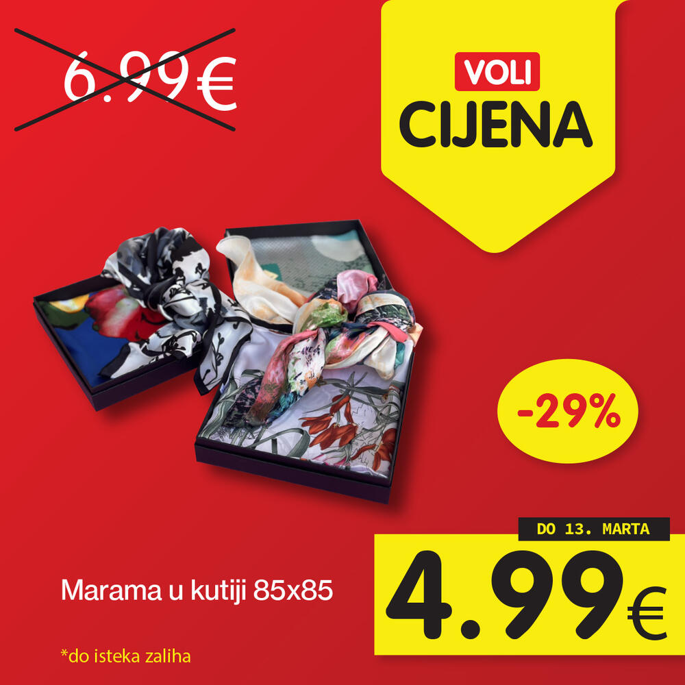 <p>Kada je riječ o najpovoljnijoj kupovini, izbor je lak- svratite do obližnjeg Voli ili Naš diskont marketa i odaberite proizvode po Voli cijenama.</p>