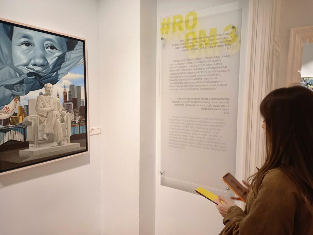 Erro, izložba Erro, MSUCG