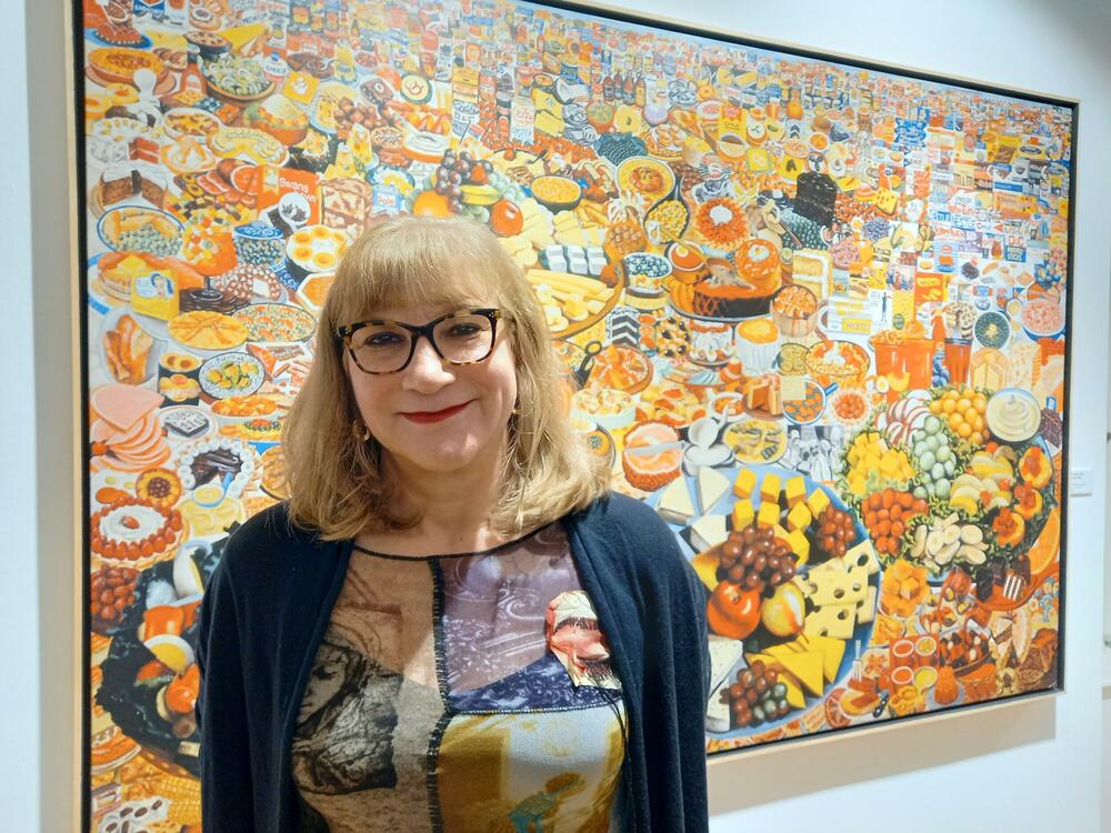 Erroova kćerka Tura na izložbi u Podgorici