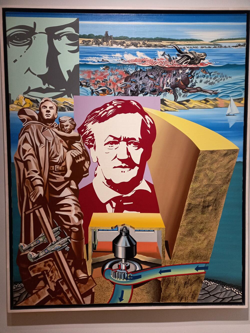 <p>Izložba koja donosi presjek stvaralaštva velikog umjetnika sa Islanda Erróa otvorena je u utorak veče u Podgorici, u saradnji MSUCG i Muzeja umjetnosti iz Rejkjavika</p>