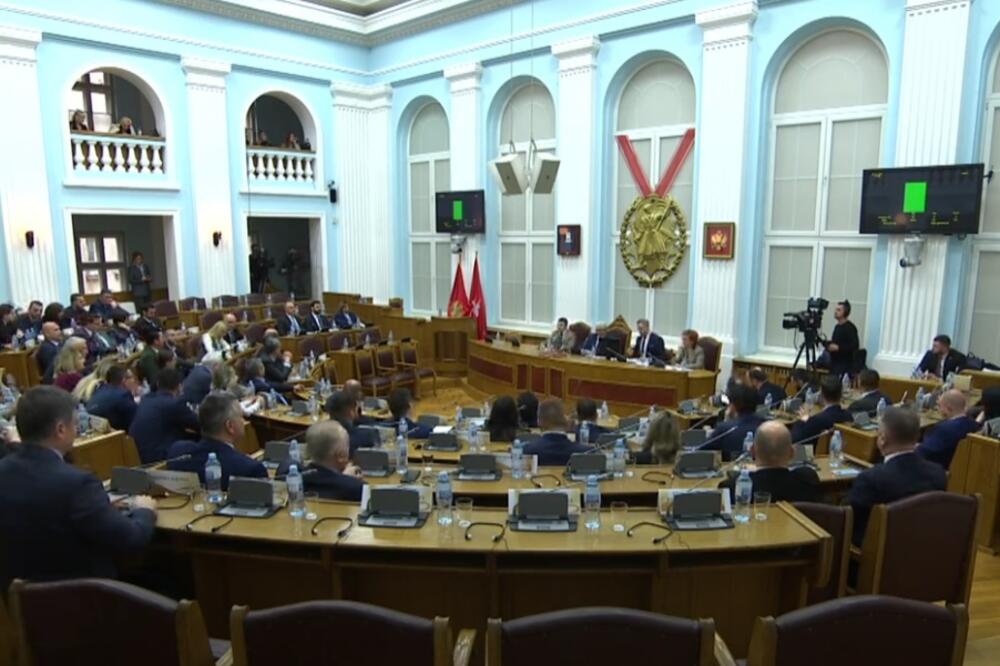 Sa sjednice, Foto: Skupština Crne Gore