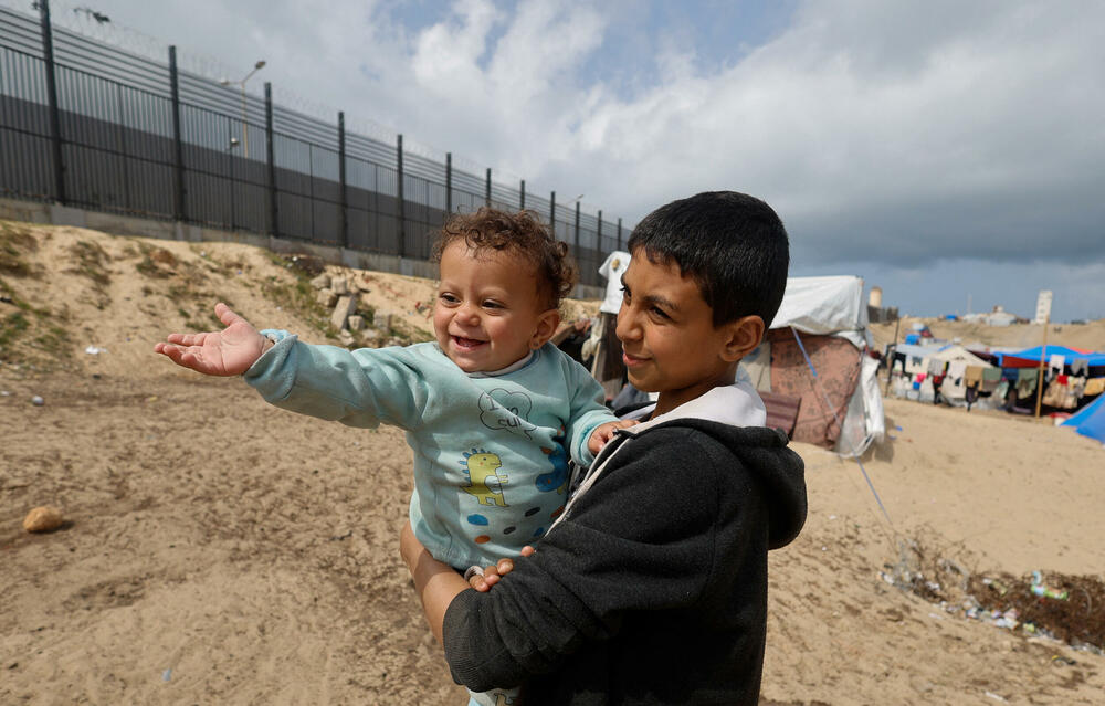 Raseljeni Palestinci u Rafi