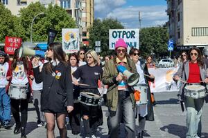 "Vrijeme je za pravdu": Osmomartovski marš održan u Podgorici
