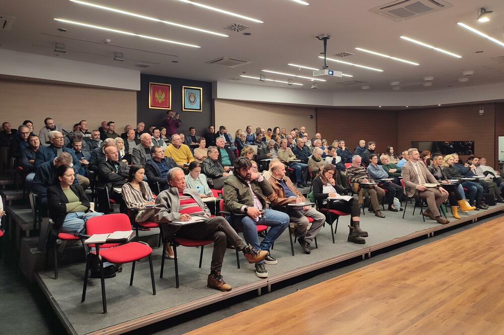 Full hall: from the public hearing, Photo: Siniša Luković