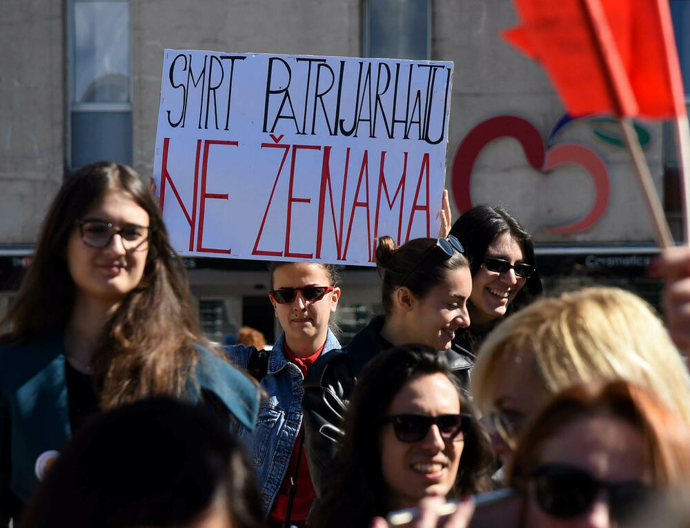 <p>Danas je u Podgorici održan Osmomartovski marš pod sloganom "Vrijeme je za pravdu"</p>