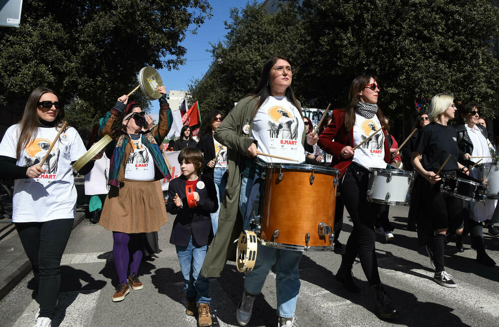 <p>Danas je u Podgorici održan Osmomartovski marš pod sloganom "Vrijeme je za pravdu"</p>