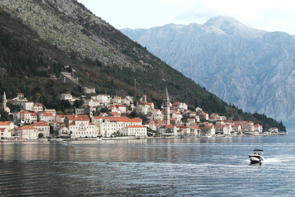 Perast is beautiful even on cloudy day