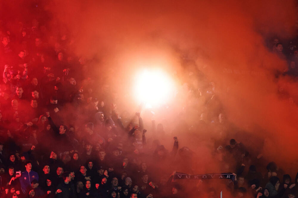 Navijači Dinama, Foto: Reuters