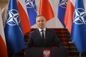Duda called on NATO members to spend three percent of their GDP on defense:...