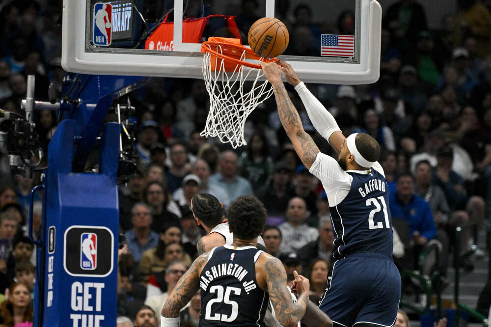 Pogodo svaki od 28 posljednjih šuteva u NBA: Danijel Gaford, Foto: Reuters