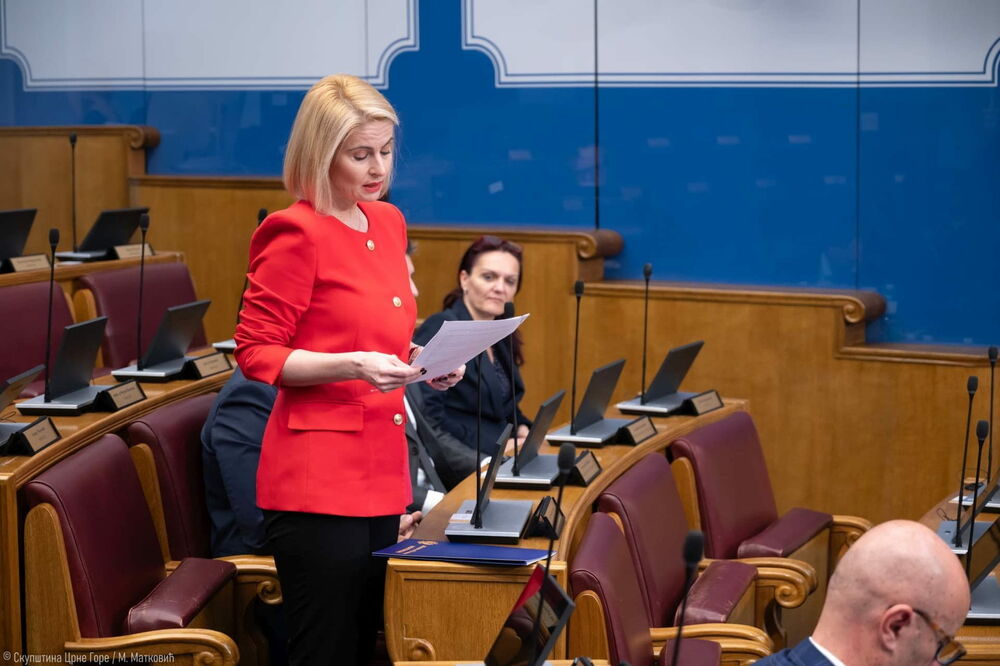 Lalović na sjednici, Foto: Skupština