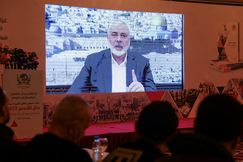 Politički lider Hamasa Ismail Hanije, Foto: Rojters