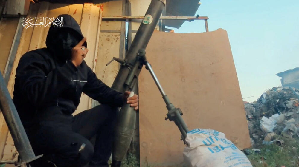 Borac Hamasa u gradu Gaza