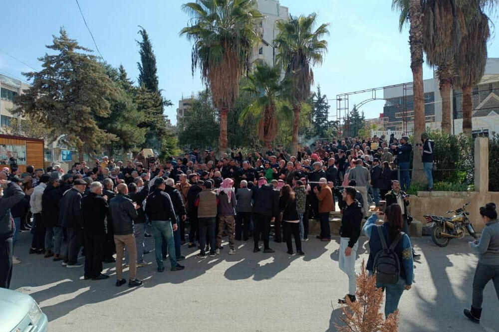 Protest protiv Bašara Asada (28. februar), Foto: Reuters