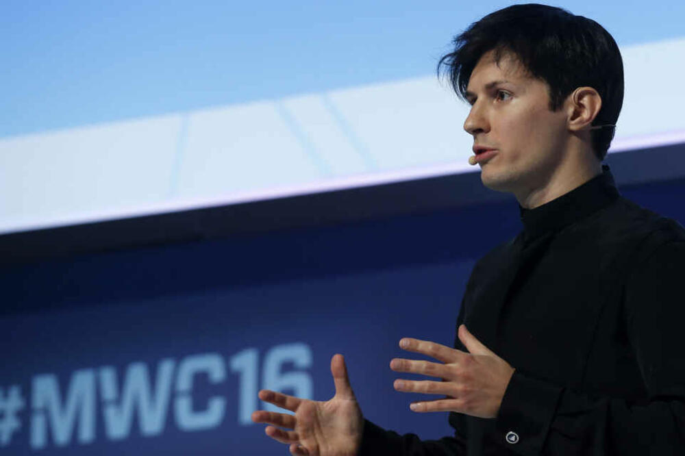 Osnivač i izvršni direktor Telegrama Pavel Durov, Foto: Rojters