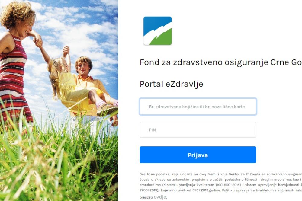 Foto: Fond za zdravstveno osiguranje Crne Gore