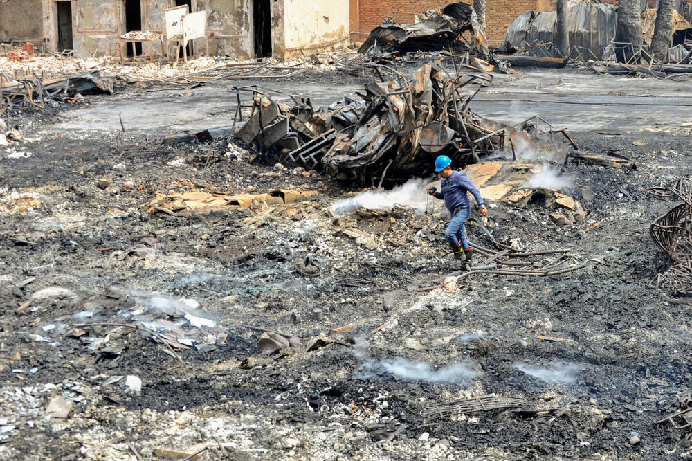 Detalj nakon požara, Foto: Reuters
