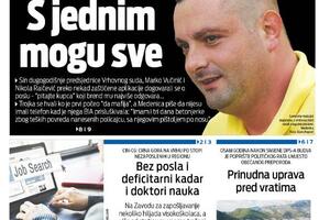 Naslovna strana "Vijesti" za 17. mart 2024.