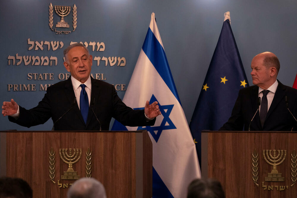 Netanjahu i Šolc, Foto: Reuters