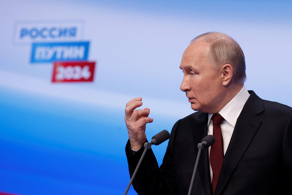 Putin nakon pobjede na predsjedničkim izborima, Foto: Reuters