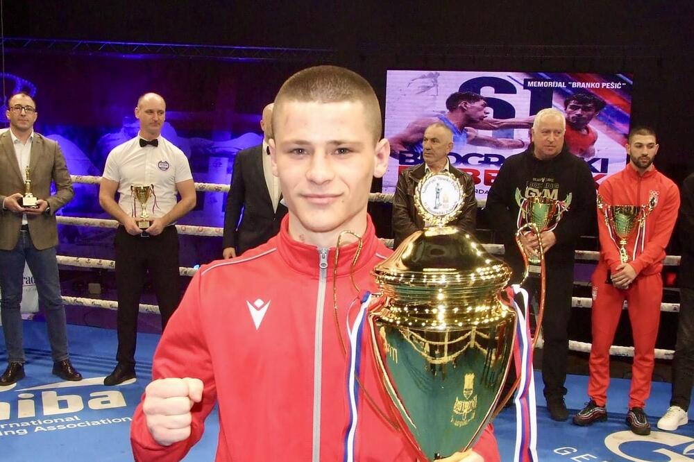 Đinović, Foto: Bokserski savez Crne Gore