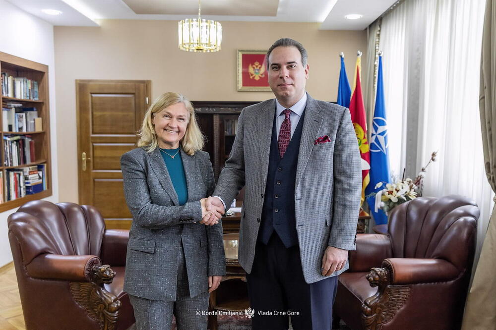 Ivanović i Melsom, Foto: Ministarstvo vanjskih poslova