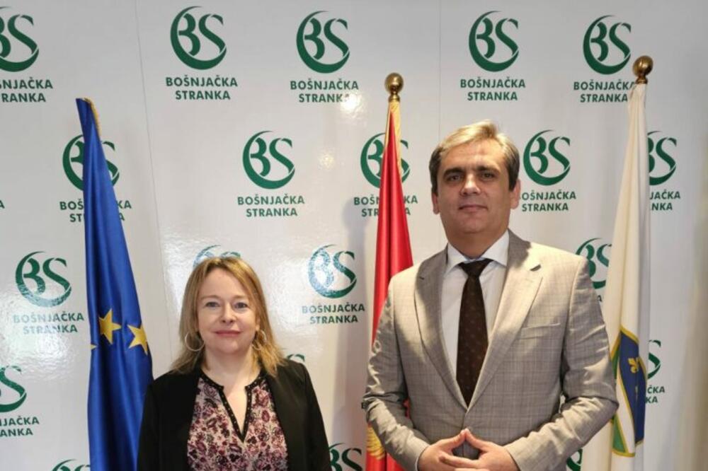 Razgovarali o političkoj situaciji u Crnoj Gori i regionu: Maskaj i Ibrahimović, Foto: Bošnjačka stranka