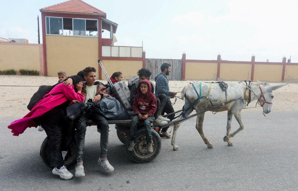 Palestinci bježe sa sjevera Gaze