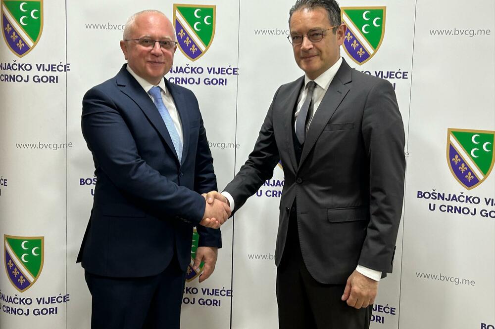 Mustafić (lijevo) i Kalkavan, Foto: Bošnjačko vijeće