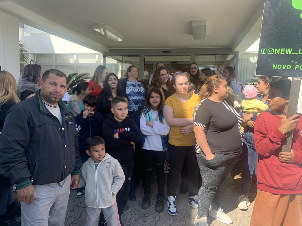 protest stanovnika Palestine u Budvi