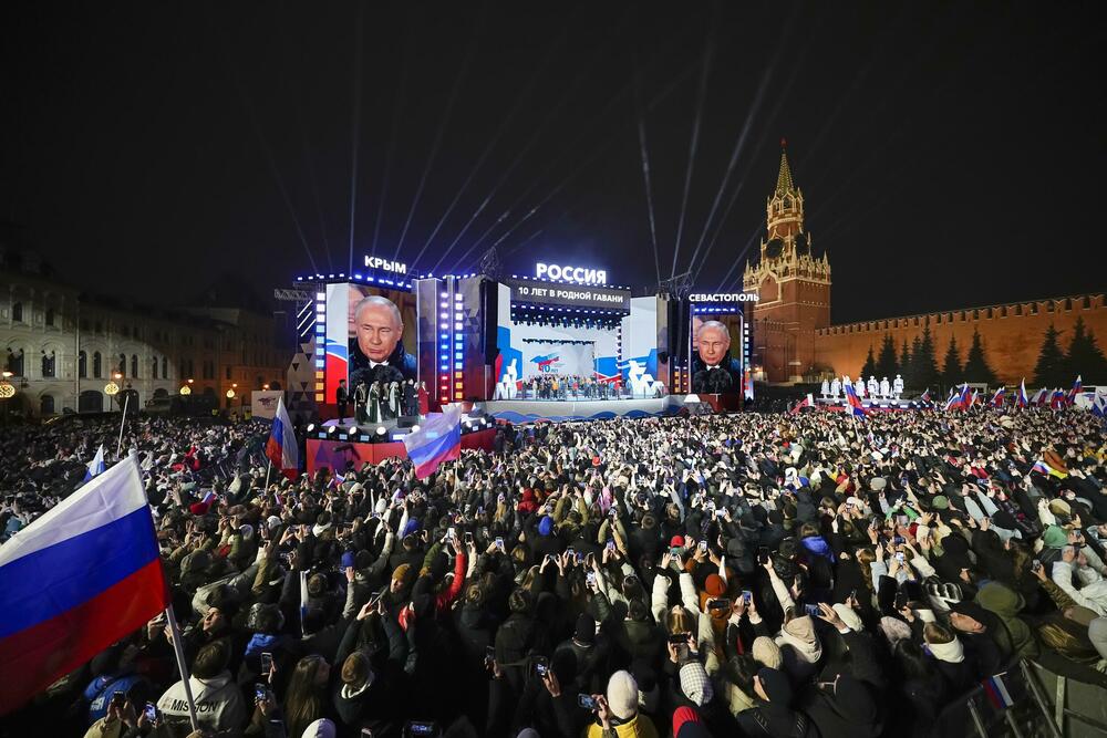 Koncert u Moskvi povodom Putinove pobjede i 10. godišnjice pripajanja Krima