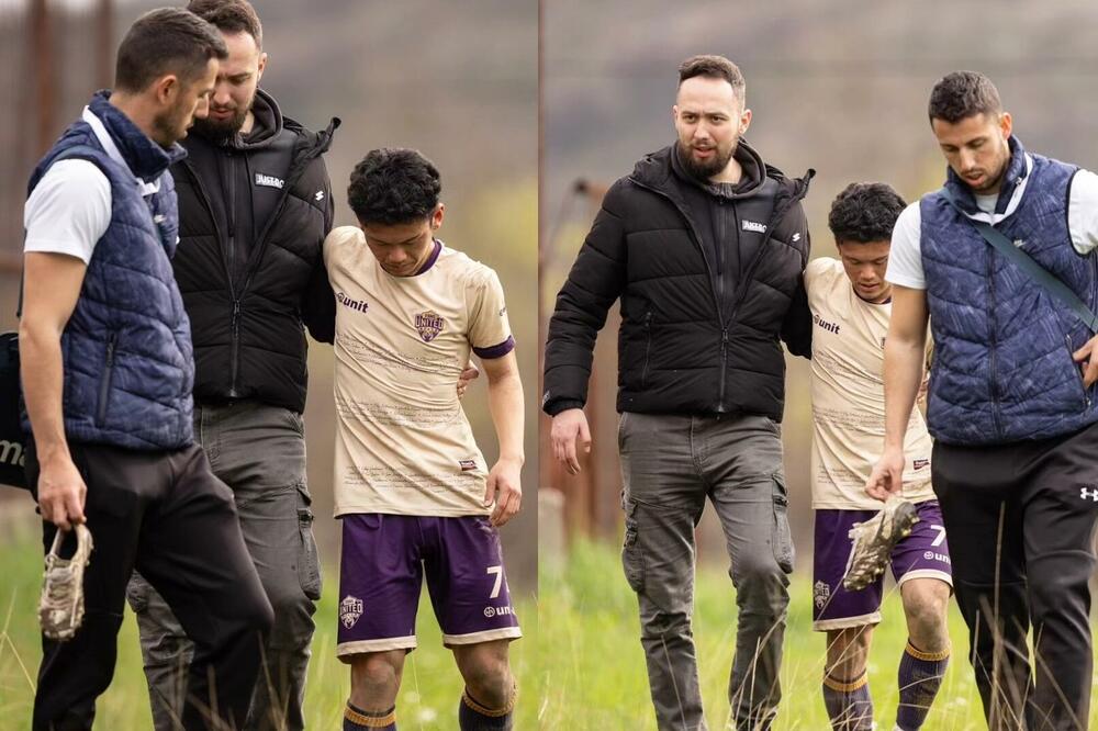 Aoi Nišide tokom meča sa Drezgom, Foto: Fans junajed