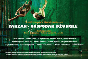 Predstavom "Tarzan - gospodar džungle" Gradsko pozorište Podgorica...