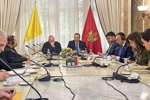 The sixth session of the Mixed Commission between Montenegro and the Holy...