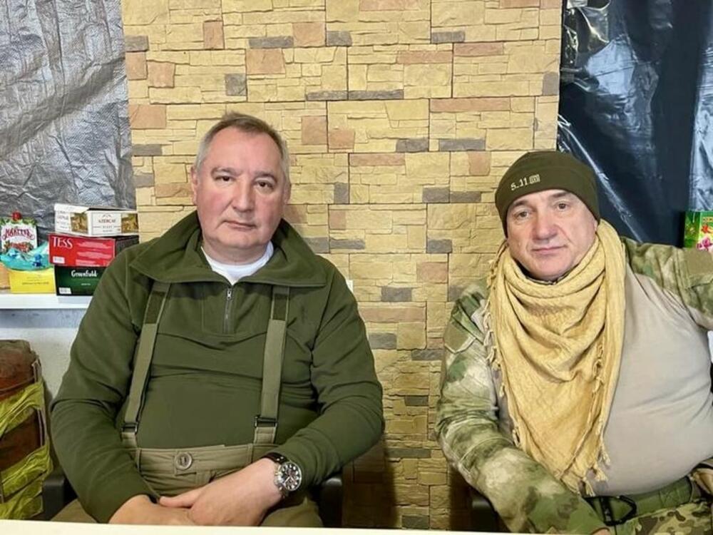 Ljubomir Radinović i Dimitrij Rogozin