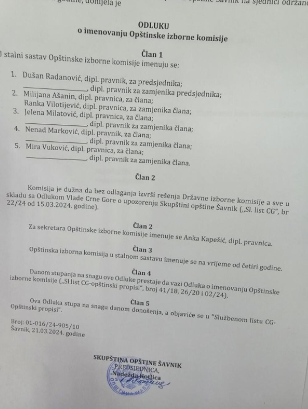 <p>"Družina iz šavničke opozicije ovih dana uporno obmanjuje i dezinformiše crnogorsku javnost svojim neistinitim saopštenjima, kako bi na taj način prikrili svoj strah, od svega šta su radili u prethodnom periodu", kazao je Jakić</p>