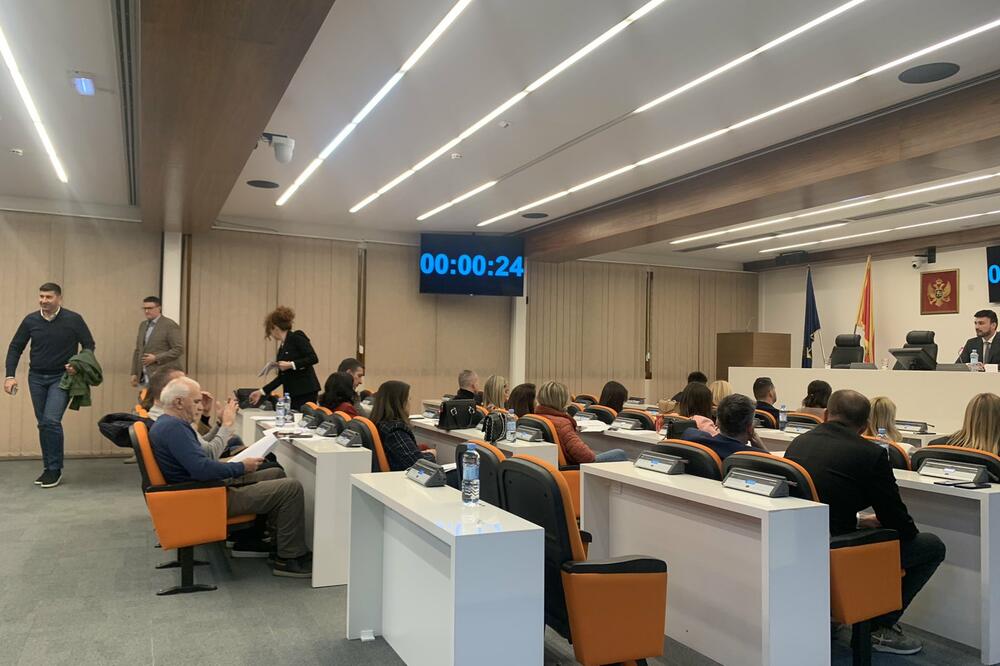 Sa sjednice, Foto: Vuk Lajović