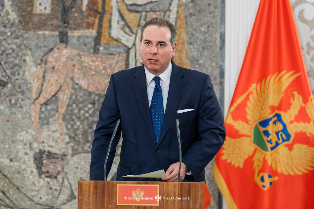 Ministar vanjskih poslova Filip Ivanović, Foto: Đorđe Cmiljanić/Vlada Crne Gore