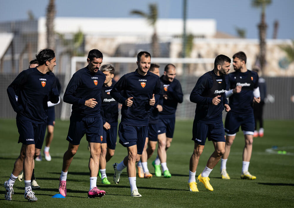 Sa treninga reprezentacije