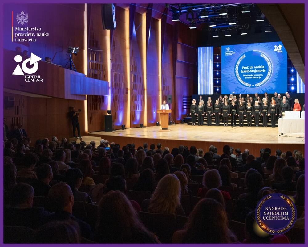The Ministry of Education, Science and Innovation (MPNI) announced that a ceremony was held in the large hall of the Music Center and the awarding of prizes to the best students from the 2024 National Competition for Primary and Secondary School Students.