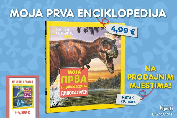 Danas peta knjiga “Dinosaurusi” u prodaji