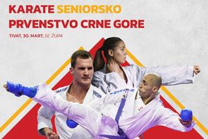 U subotu u Tivtu seniorsko prvenstvo Crne Gore u karateu