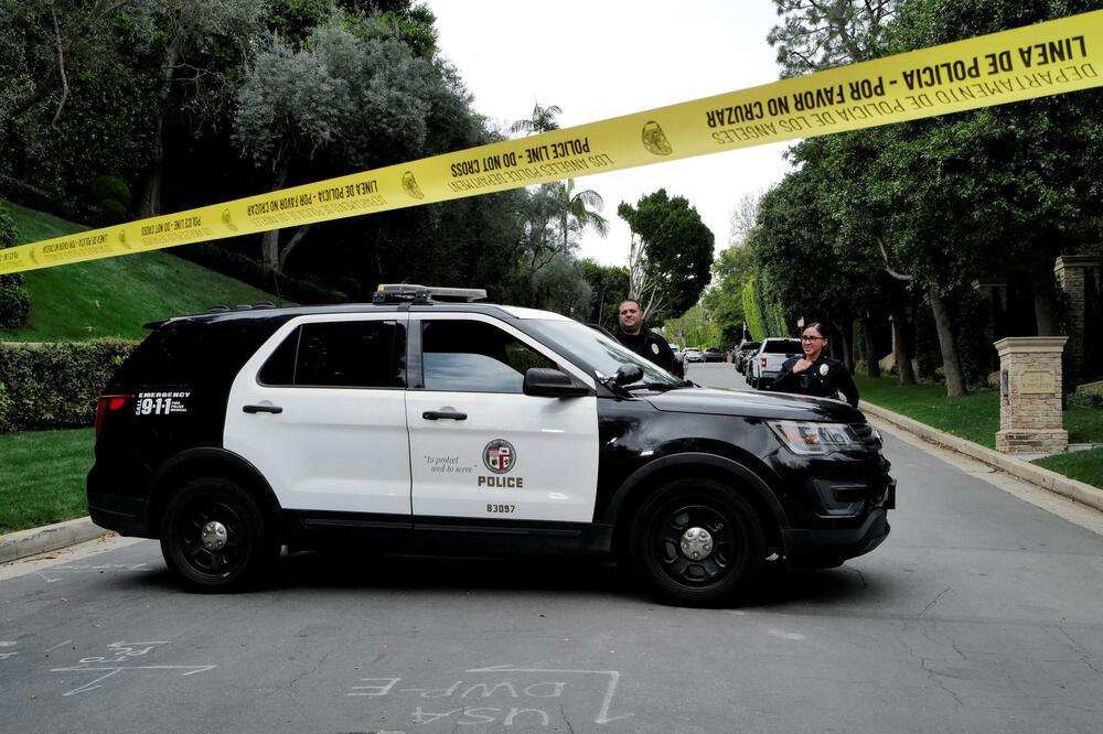 Tokom pretresa u Los Anđelesu, Foto: Reuters