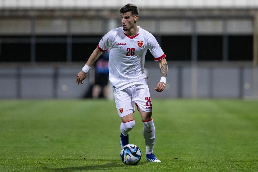 Veliko pojačanje iz A selekcije za mlade sokole: Viktor Đukanović, Foto: FSCG (Facebook)