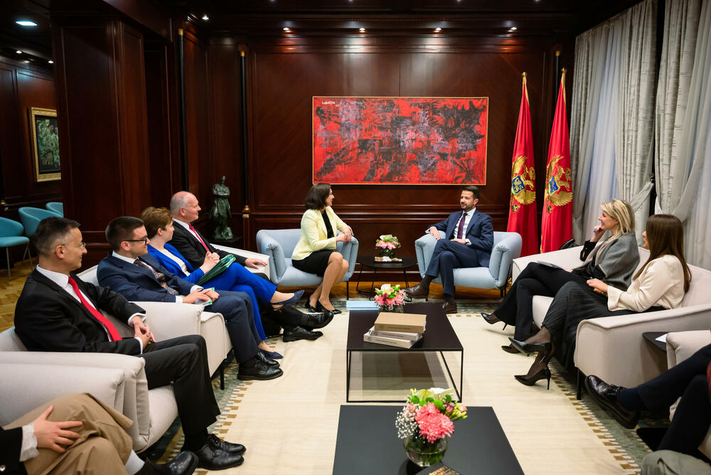 Alma Zadić, Jakov Milatović