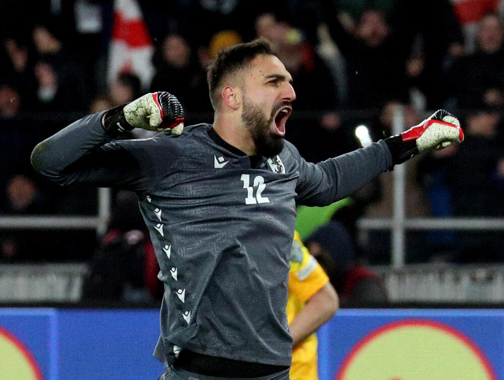The football team of Georgia defeated Greece 4:2 on penalties (0:0 after 120 minutes) and qualified for the European Championship for the first time in history.