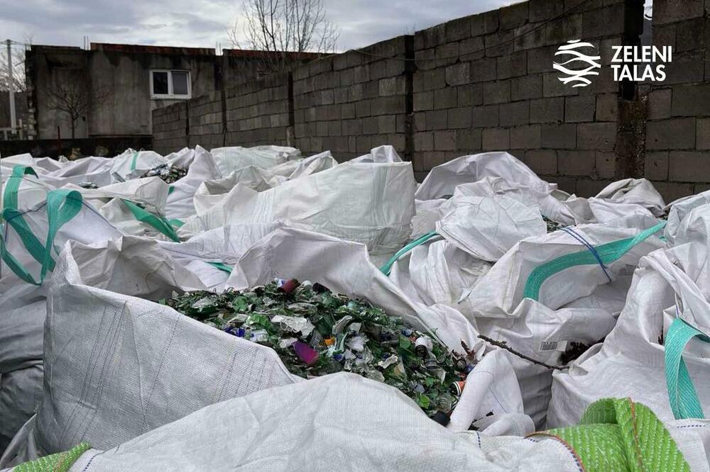 Nakon sakupljanja pripremljen za dalju obradu i reciklažu, Foto: NVO Zeleni talas