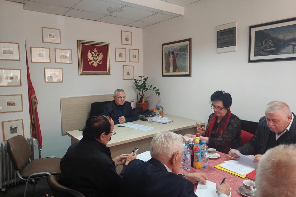 Sa sjednice, Foto: Savez udruženja penzionera Crne Gore