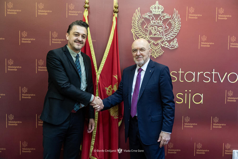 Vuković i Fragkogianis, Foto: Ministarstvo finansija